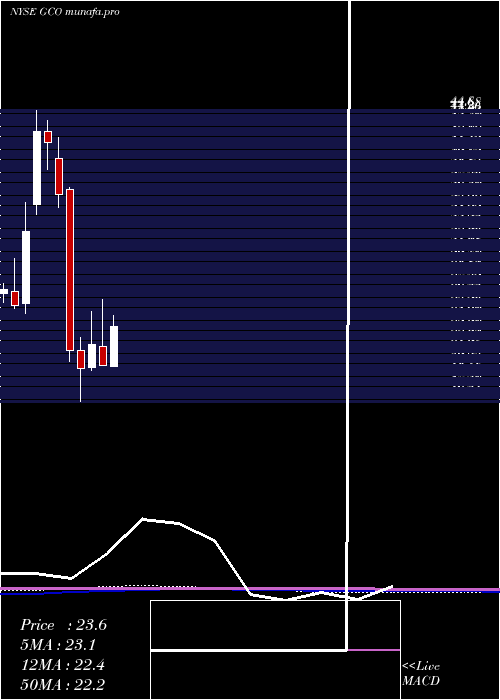 monthly chart GenescoInc