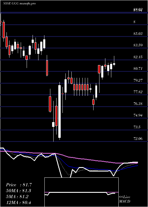 Daily chart GracoInc