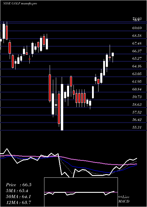 Daily chart AcushnetHoldings