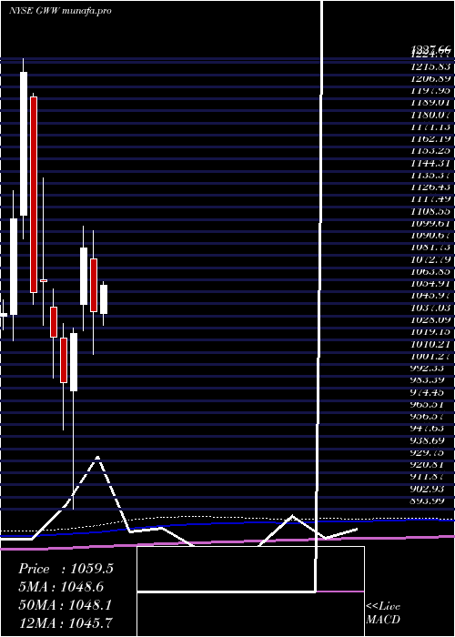 monthly chart WW