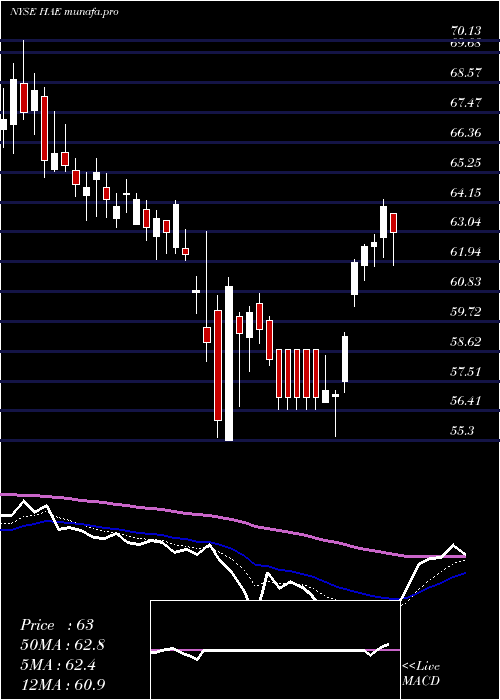  Daily chart HaemoneticsCorporation