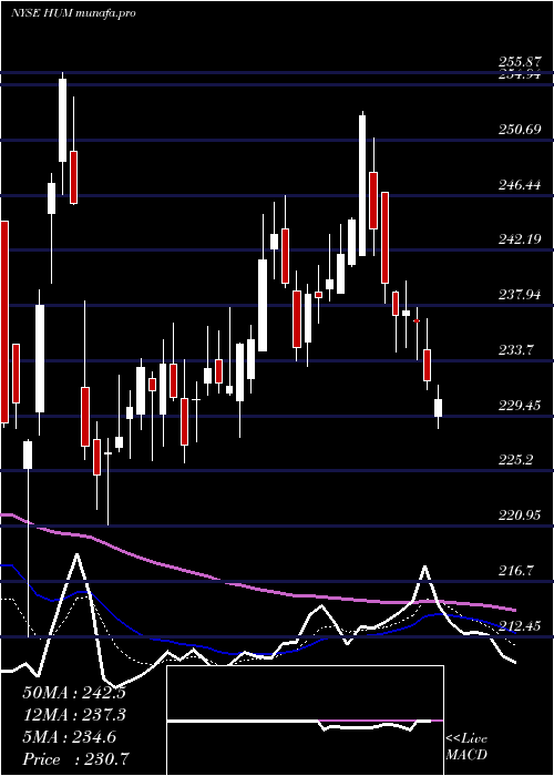  Daily chart HumanaInc