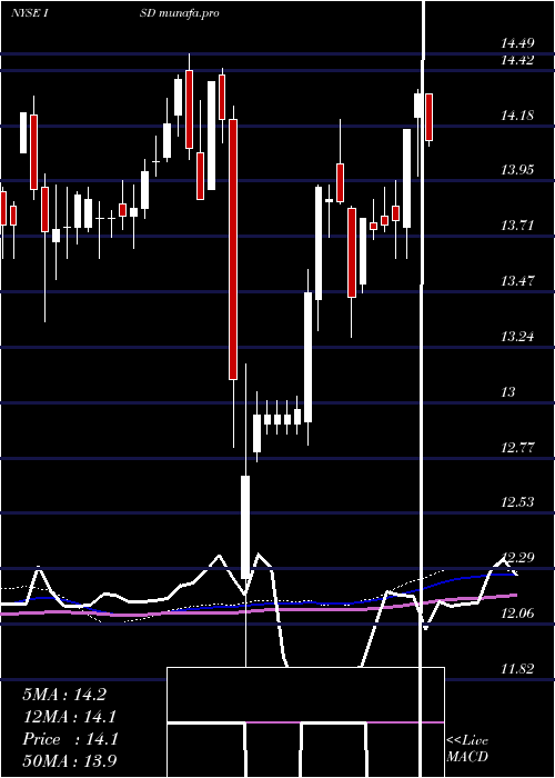 weekly chart PgimShort