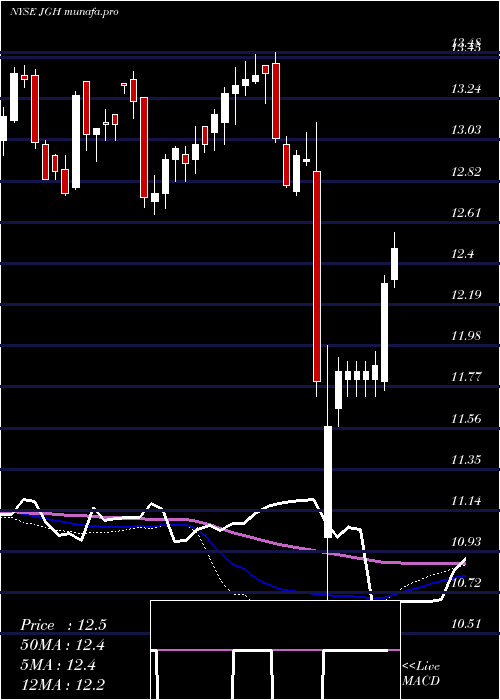 weekly chart NuveenGlobal