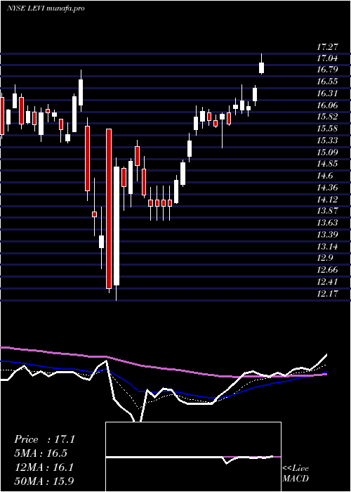 Daily chart LeviStrauss