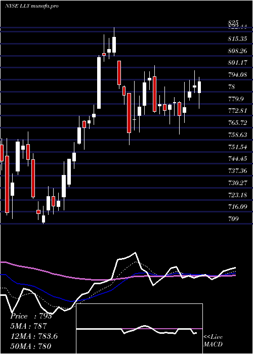  Daily chart EliLilly