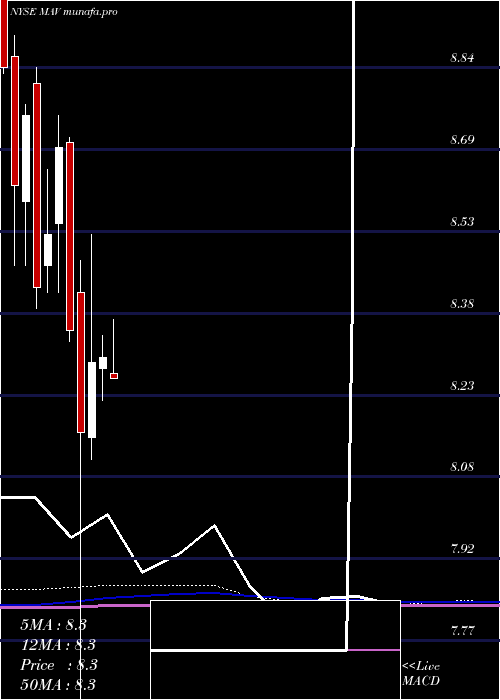 monthly chart PioneerMunicipal