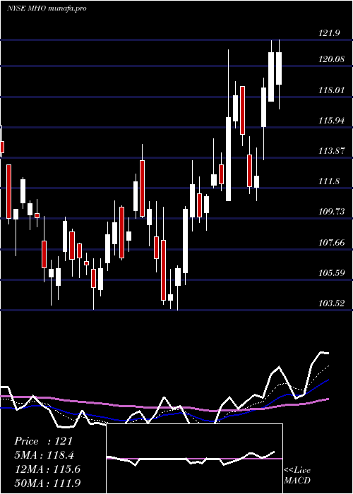 Daily chart MI