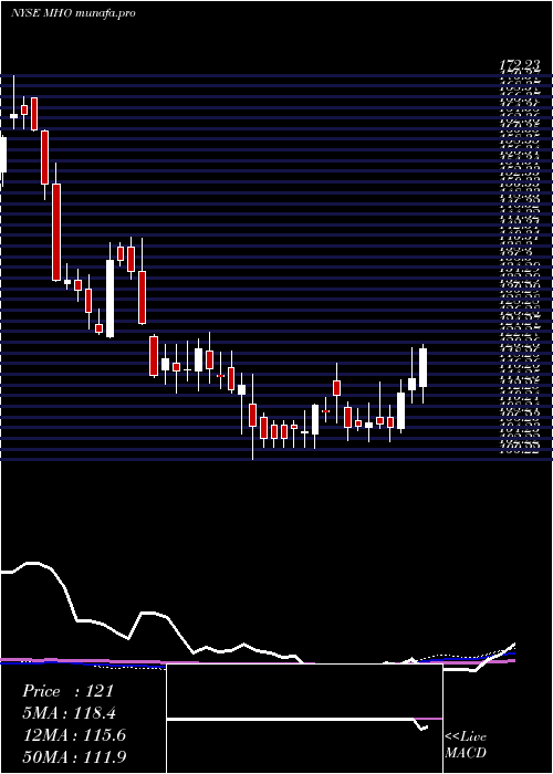 weekly chart MI