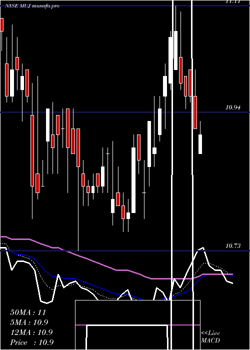 Daily chart BlackrockMuniholdings