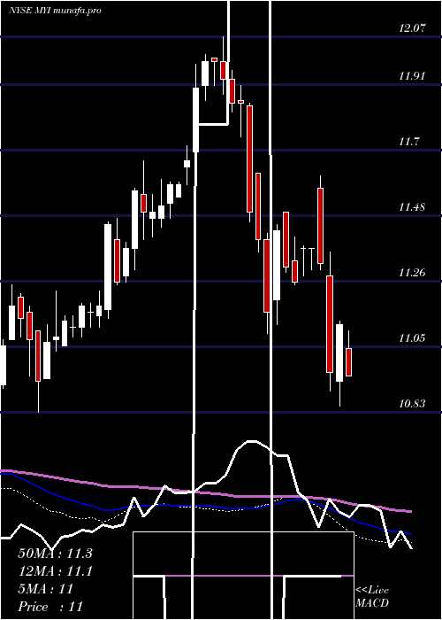  weekly chart BlackrockMuniyield