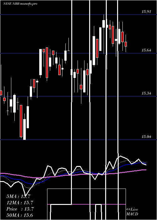  Daily chart NuveenTaxable