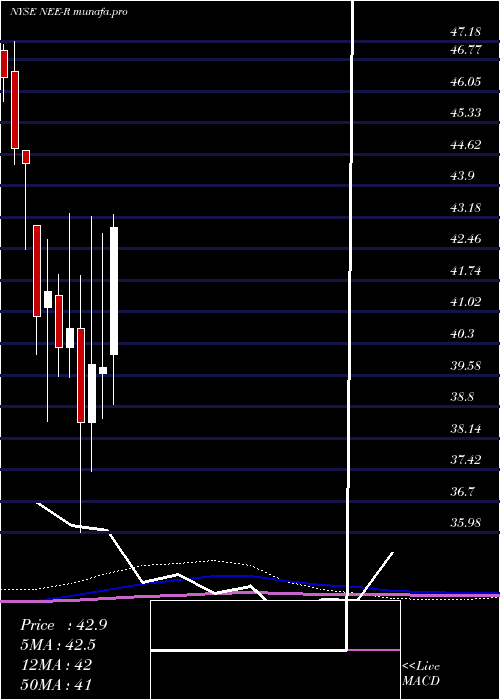  monthly chart NexteraEnergy