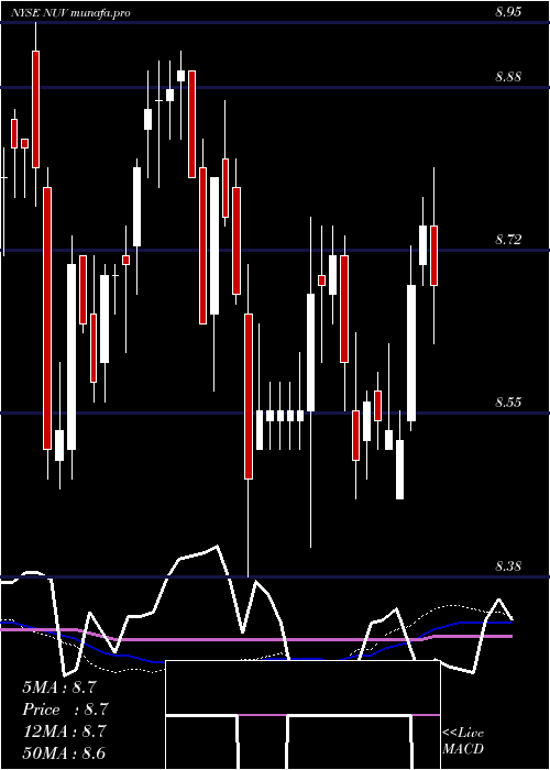 weekly chart NuveenAmt