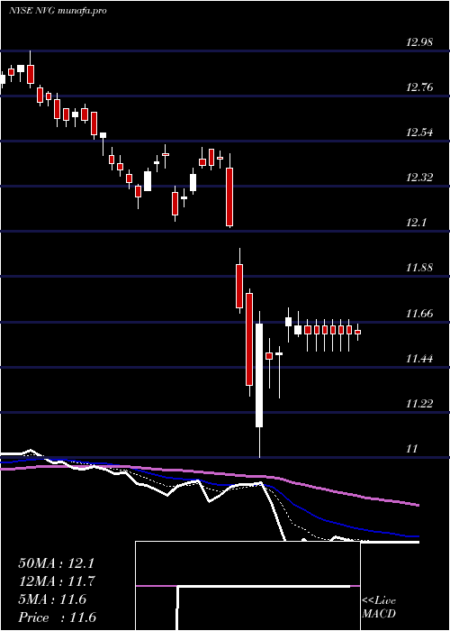  Daily chart NuveenAmt