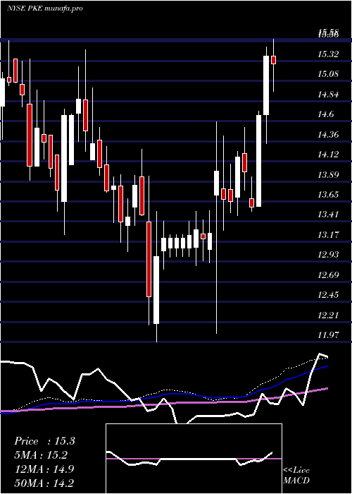  weekly chart ParkElectrochemical