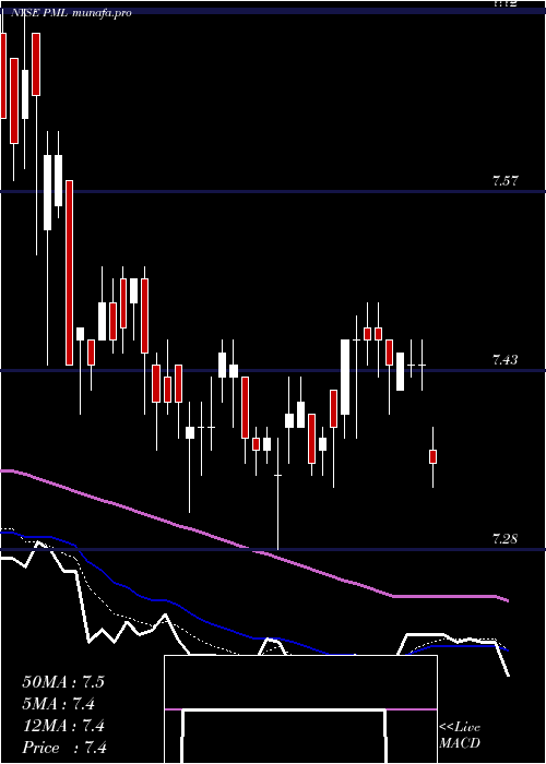  Daily chart PimcoMunicipal