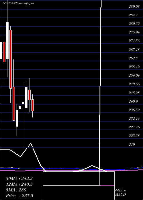 monthly chart RenaissancereHoldings
