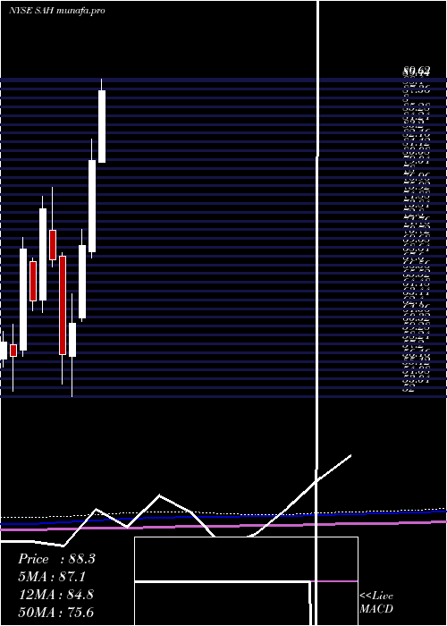 monthly chart SonicAutomotive