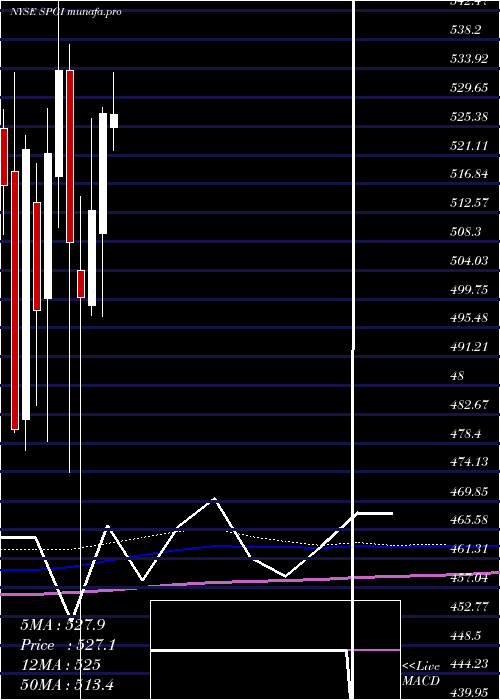 monthly chart SP