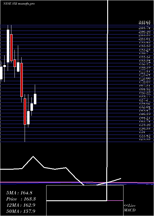 monthly chart StandexInternational