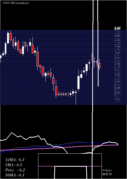 weekly chart TrueblueInc