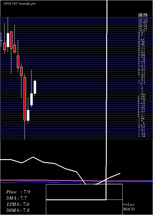 monthly chart VermilionEnergy