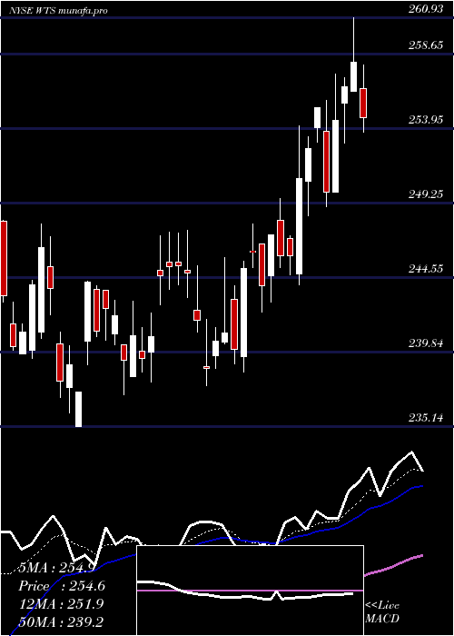  Daily chart WattsWater