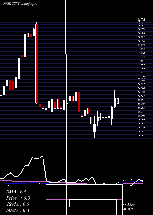 weekly chart YextInc
