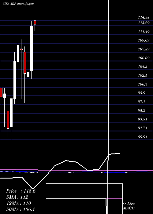 monthly chart AmericanElectric