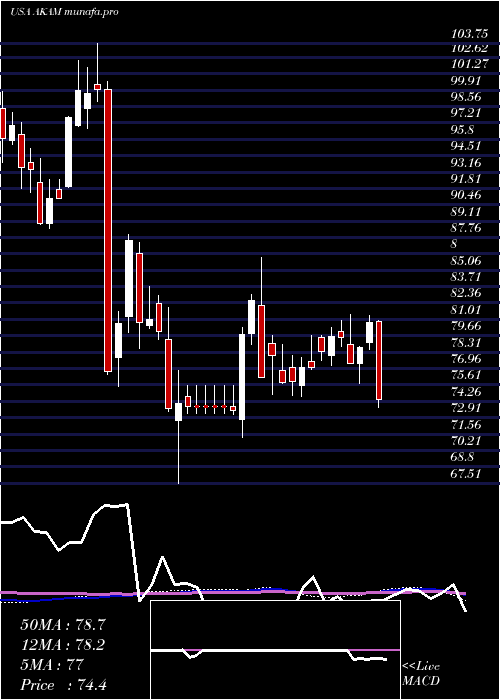  weekly chart AkamaiTechnologies