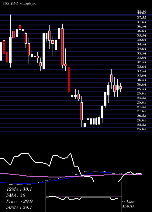 weekly chart AmalgamatedBank