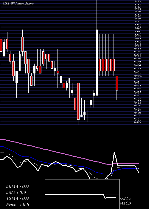  Daily chart AptorumGroup