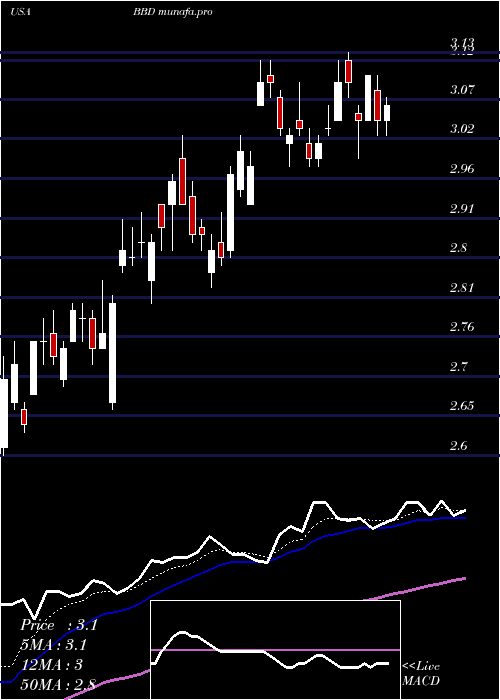 Daily chart BancoBradesco