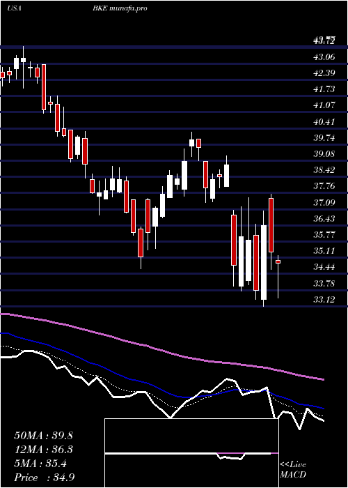  Daily chart BuckleInc