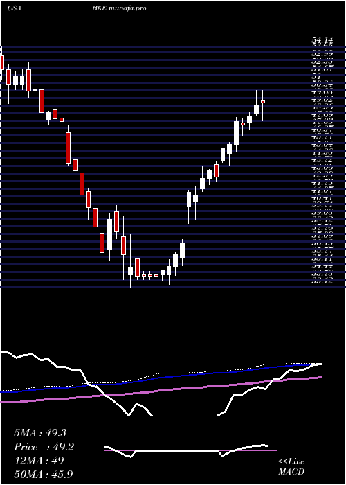  weekly chart BuckleInc