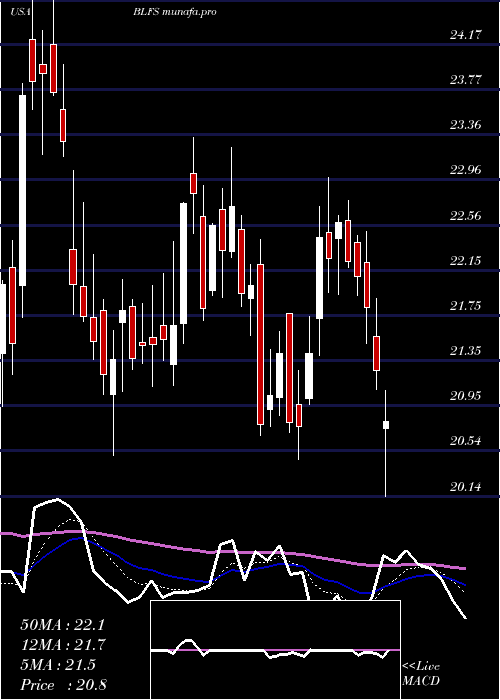  Daily chart BiolifeSolutions