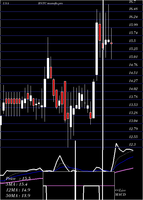 Daily chart BenitecBiopharma
