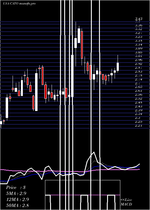  Daily chart CatoCorporation