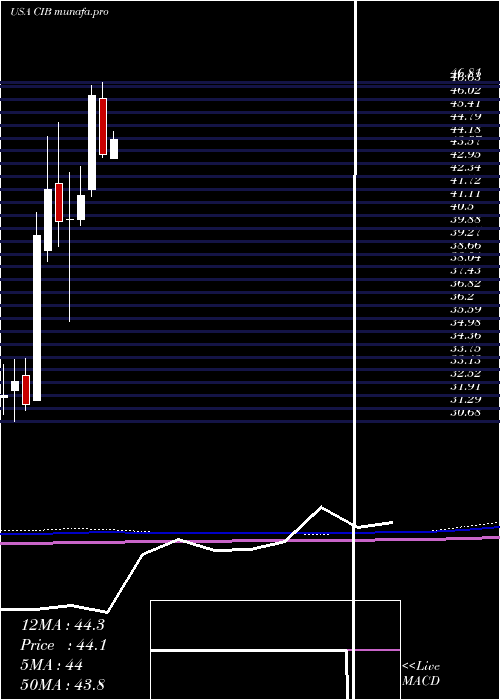  monthly chart BancolombiaS