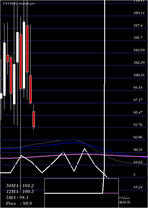  monthly chart EuronetWorldwide