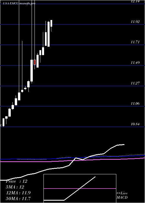  monthly chart WisdomtreeEmerging