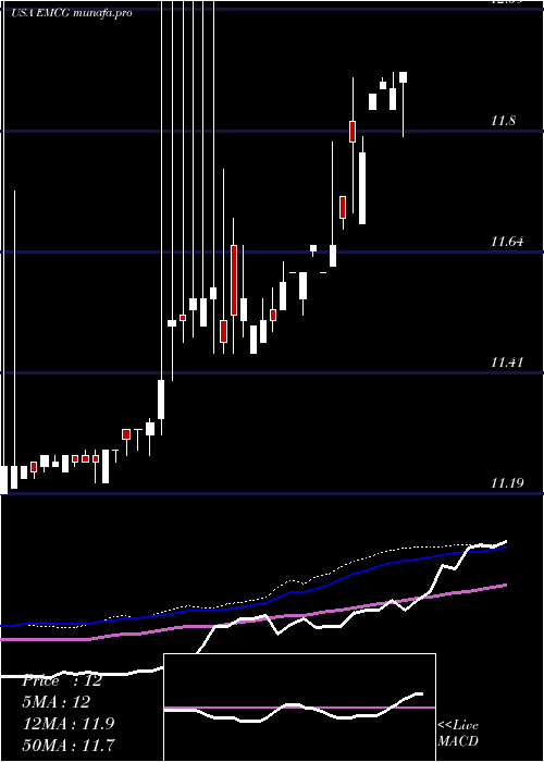  weekly chart WisdomtreeEmerging