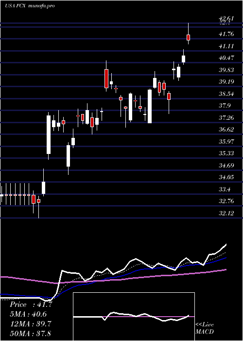  Daily chart FreeportMcmoran