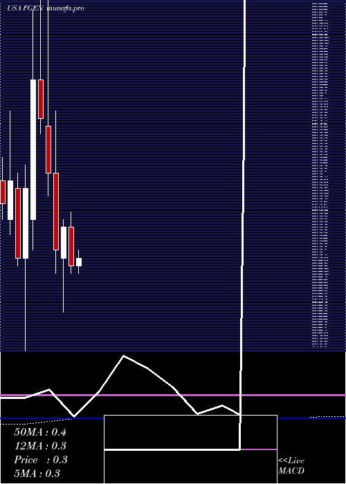 monthly chart FibrogenInc