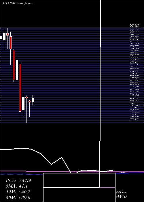 monthly chart FmcCorporation