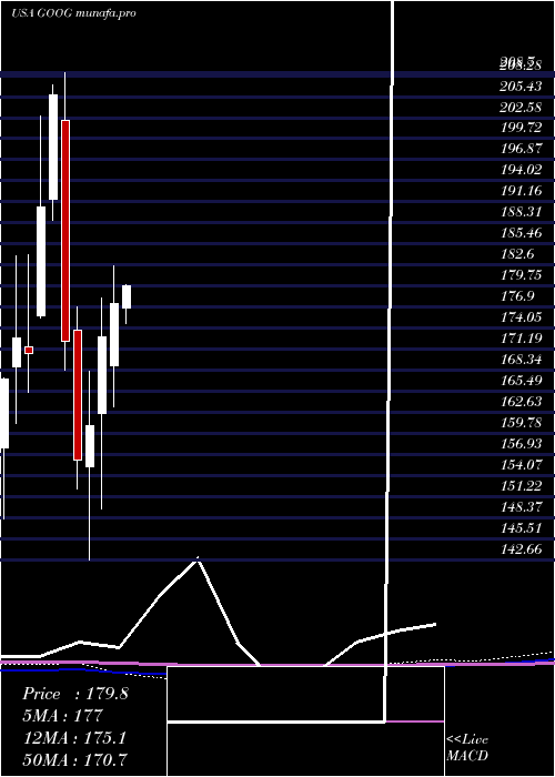  monthly chart AlphabetInc