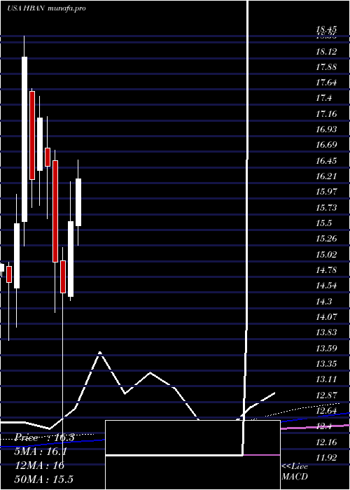 monthly chart HuntingtonBancshares