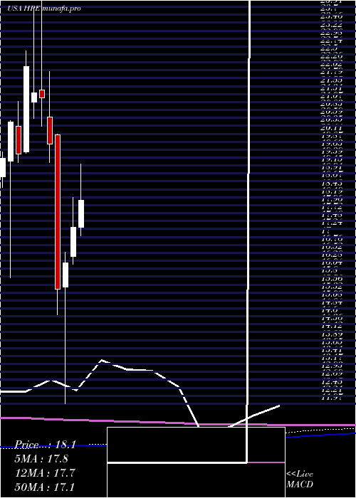  monthly chart HewlettPackard