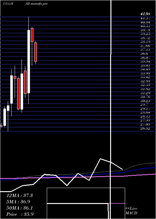  monthly chart HeidrickStruggles